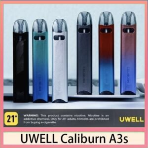 UWELL Caliburn A3S咖哩棒A3S POD電子煙主機官網評價說明書
