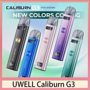 UWELL Caliburn G3咖哩棒G3 KIT電子煙2主機官網評價說明書